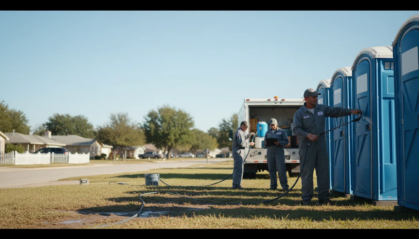 Long-Term Portable Toilet Rental in Odenville, AL near me
